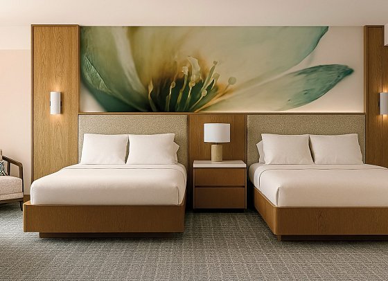 Waikoloa Beach Marriott Resort & Spa - Ocean View Double/Double (Zimmercodierungen U5M, U6M, U7M & U8M)