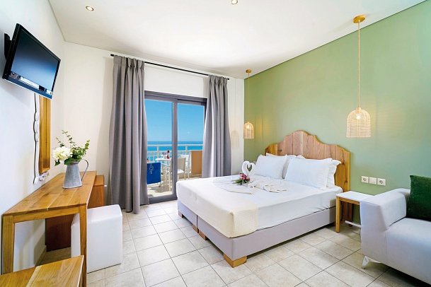 Blue View Superior Suites - Wohnbeispiel Doppelzimmer Deluxe Meerblick (Zimmercodierung DDM)