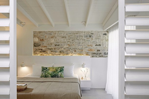 Makryammos Bungalows - Wohnbeispiel Juniorsuite (Zimmercodierung JB1)