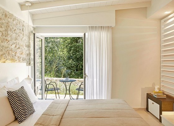 Makryammos Hotel - Wohnbeispiel Juniorsuite (Zimmercodierung JB1)