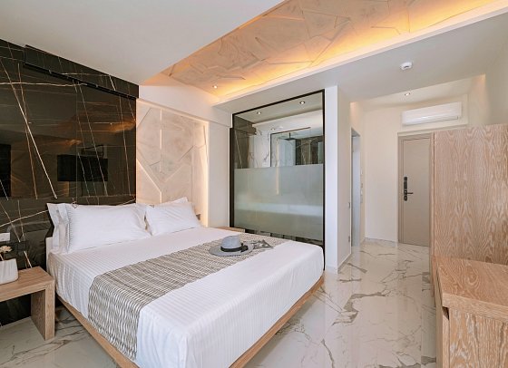 Zest - Wohnbeispiel Doppelzimmer Deluxe Meerblick (Zimmercodierung DDM)