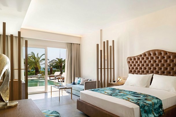 Alexandra Elegance - Wohnbeispiel Juniorsuite Privatpool Meerblick (Zimmercodierung J1M)