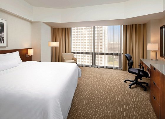 The Westin Bonaventure - Wohnbeispiel Deluxe Room (Zimmercodierung UD1)