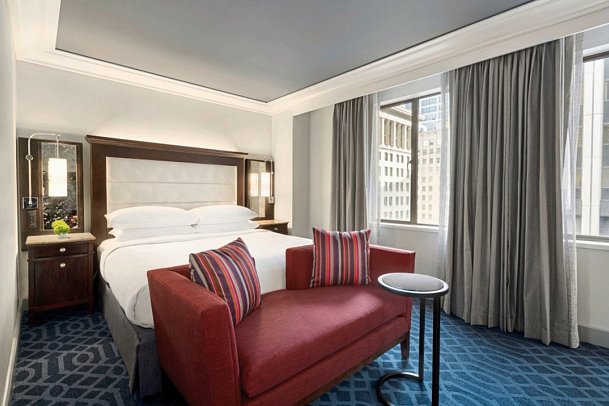 Hilton Checkers Los Angeles - Wohnbeispiel 1 King (Zimmercodierung UG2)