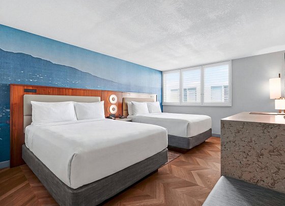 Gateway Hotel Santa Monica - Wohnbeispiel 2 Queen Beds