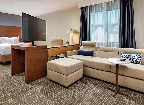 Residence Inn Los Angeles LAX/Manhattan Beach - Wohnbeispiel Studio Suite 1 Queen (Zimmercodierung SB1)