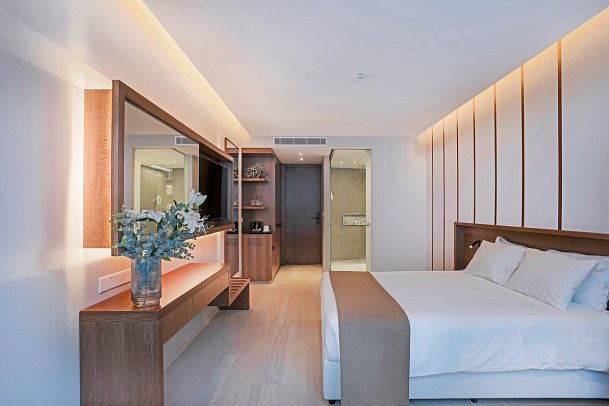 Radisson Beach Resort - Wohnbeispiel Doppelzimmer Gartenblick (Zimmercodierung DBG)