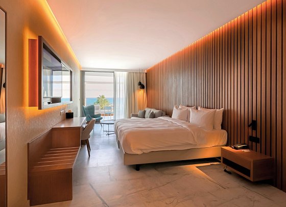 Radisson Beach Resort Larnaca - Wohnbeispiel Doppelzimmer Superior Meerblick (Zimmercodierung DSM)