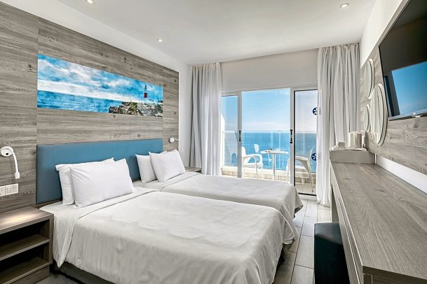 Atlantica Sungarden Beach - Wohnbeispiel Doppelzimmer Meerblick (Zimmercodierung DBM)