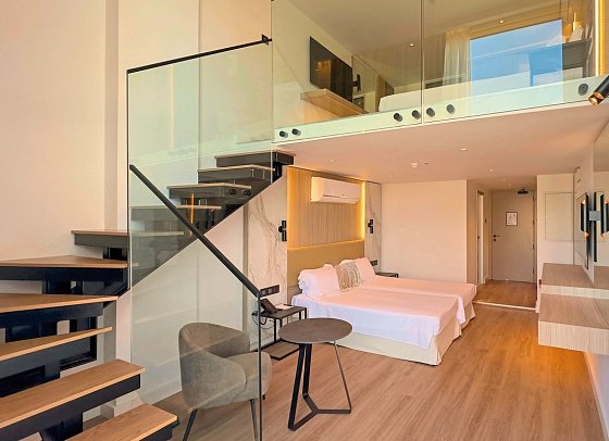 Cavo Maris Beach - Wohnbeispiel Maisonette Superior (Zimmercodierung MS1)