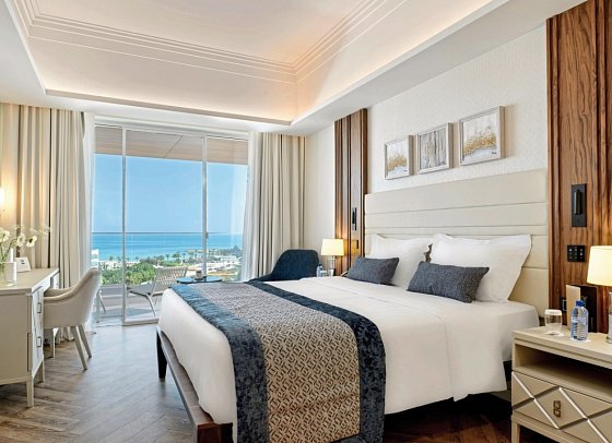 Amanti MadeForTwo Hotels - Wohnbeispiel Juniorsuite Poolblick (Zimmercodierung JBP)