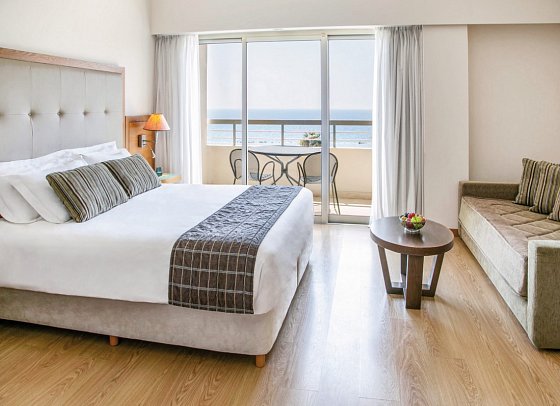Atlantica Miramare Beach - Wohnbeispiel Doppelzimmer Deluxe Meerblick (Zimmercodierung DDM)