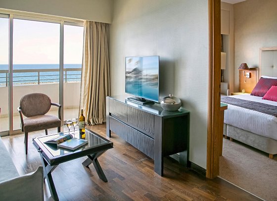 Atlantica Miramare Beach - Wohnbeispiel Juniorsuite Meerblick (Zimmercodierung JBM)