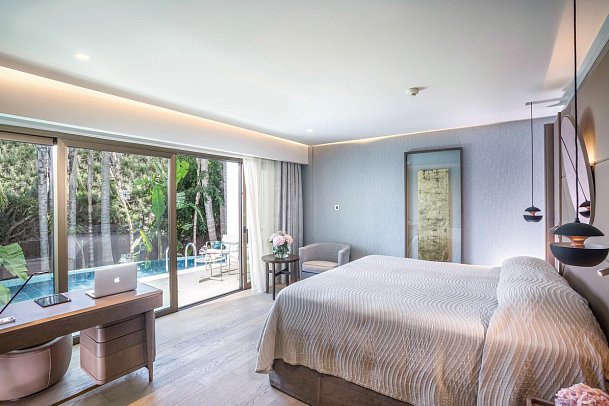 Four Seasons - Wohnbeispiel Studio Swim-Up (Zimmercodierung SBQ)