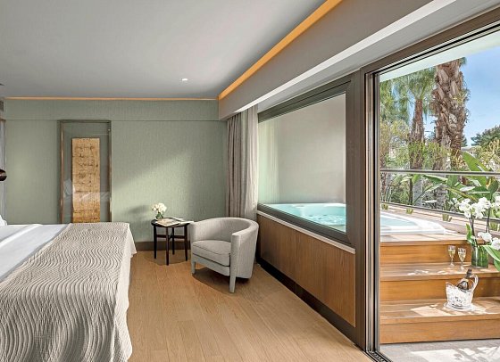 Four Seasons - Wohnbeispiel Studio mit Jacuzzi (Zimmercodierung SBG)
