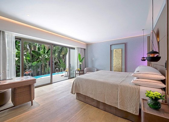Four Seasons - Wohnbeispiel Studio Swim Up (Zimmercodierung SBQ)