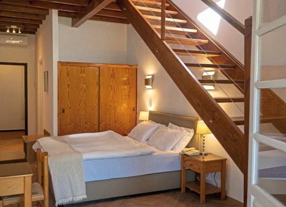 New Helvetia Hotel - Wohnbeispiel Maisonette (Zimmercodierung MB1)