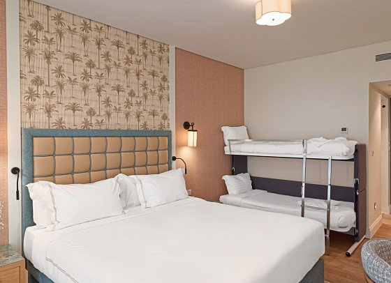 The GrandResort Limassol by Leonardo Hotels - Wohnbeispiel Familienzimmer Deluxe (Zimmercodierungen FBL & FBM)