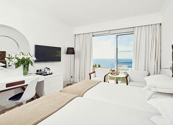 Grecian Park - Wohnbeispiel Doppelzimmer Meerblick (Zimmercodierung DBM)