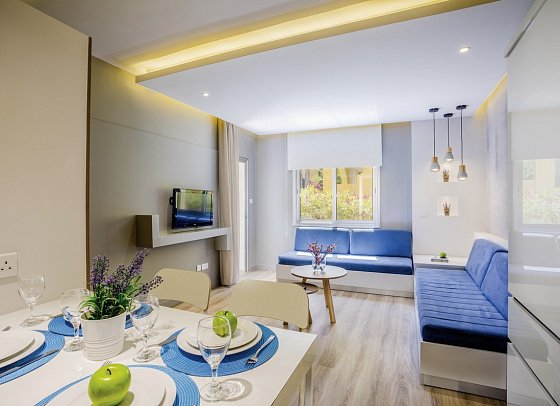 Malama Beach Holiday Village - Wohnbeispiel Suite Superior Gartenblick (Zimmercodierung WSG)