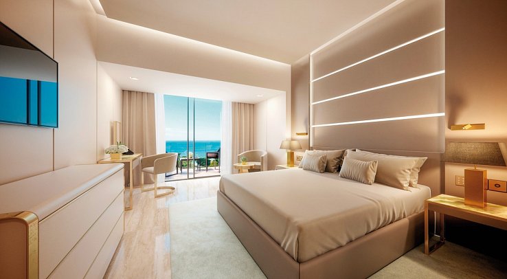 Amarande - Wohnbeispiel Doppelzimmer Deluxe Meerblick (Zimmercodierung DDM)