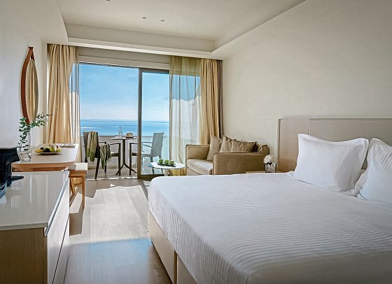 Alion Beach Hotel - Wohnbeispiel Doppelzimmer Meerblick (Zimmercodierung DBM)