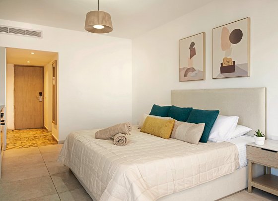 Cyprotel Florida Hotel - Wohnbeispiel Doppelzimmer (Zimmercodierungen DBL & DBM)