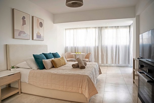 Cyprotel Florida Hotel - Wohnbeispiel Doppelzimmer (Zimmercodierungen DBL & DBM)