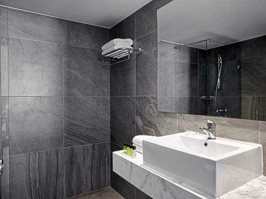 Atlantica Panthea Resort - Wohnbeispiel Doppelzimmer Gartenblick (Zimmercodierungen DBG & DBM)