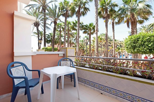Playacapricho Hotel - Balkonbeispiel Doppelzimmer Komfort (Zimmercodierung DF1)