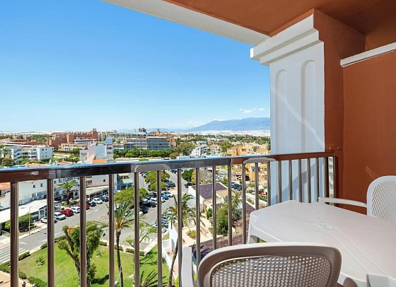 Playacapricho Hotel - Balkon-/Blickbeispiel Doppelzimmer (Zimmercodierungen DB1 & DB2)