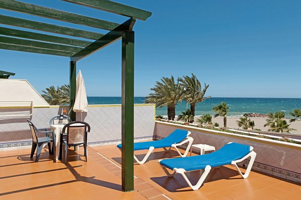 Playavera - Balkonbeispiel Appartement mit Strandzugang (Zimmercodierung AB1)