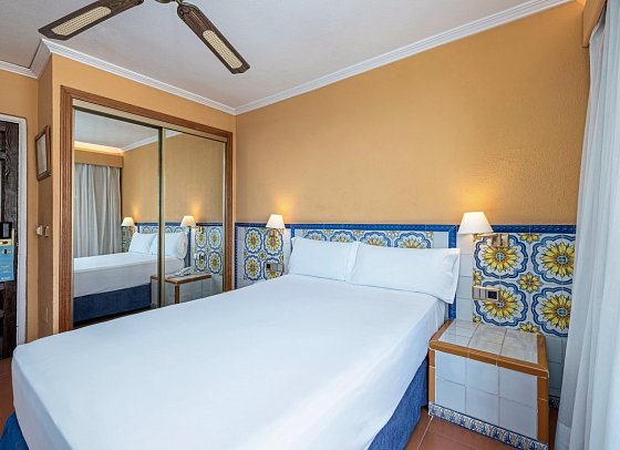 Playadulce Hotel - Wohnbeispiel Einzelzimmer (Zimmercodierung EB1)