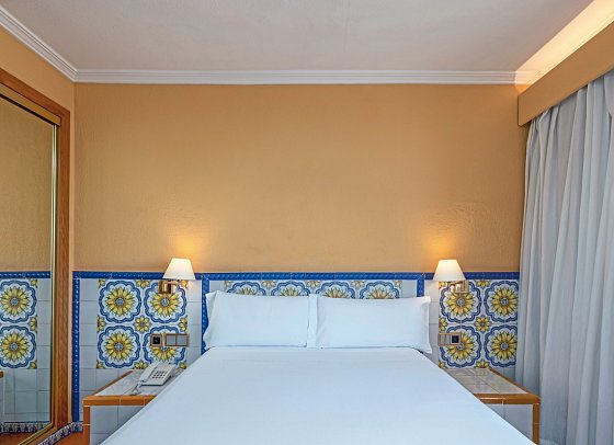 Playadulce Hotel - Wohnbeispiel Einzelzimmer (Zimmercodierung EB1)