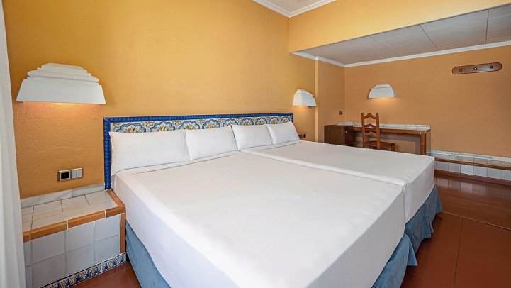 Playadulce Hotel - Wohnbeispiel Doppelzimmer Standard (Zimmercodierungen DG1, DG2 & DBN)