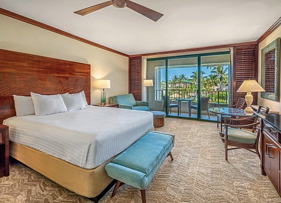 Grand Hyatt Kauai Resort & Spa - Wohnbeispiel 1 King Bed (Zimmercodierungen UG2, UG3, UG5, UL1, UL2 & UL3)