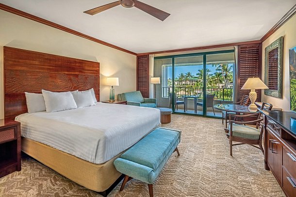 Grand Hyatt Kauai Resort & Spa - Wohnbeispiel 1 King Bed (Zimmercodierungen UG2, UG3, UG5, UL1, UL2 & UL3)