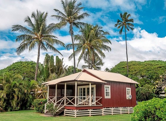 Waimea Plantation Cottages - Wohnbeispiel 1 Bedroom Cottage Ocean Front (Zimmercodierung B1O)