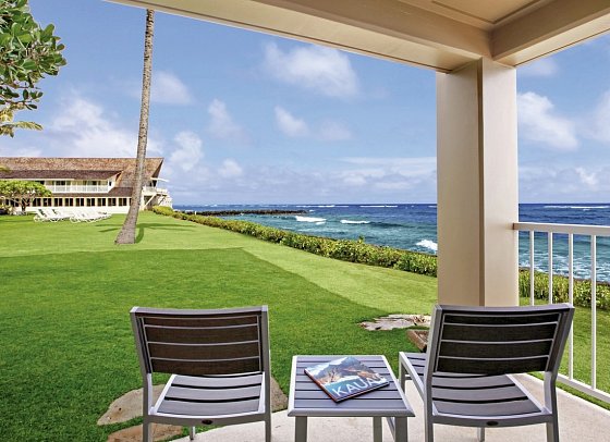 The ISO.Island.Sky.Ocean. - Beispiel Terrasse Ocean Front (Zimmercodierungen U1O, U2O, U3O, U4O, U5O, U6O, U7O & U8O)