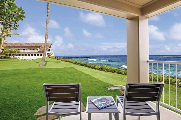 The ISO.Island.Sky.Ocean. - Beispiel Terrasse Ocean Front (Zimmercodierungen U1O, U2O, U3O, U4O, U5O, U6O, U7O & U8O)