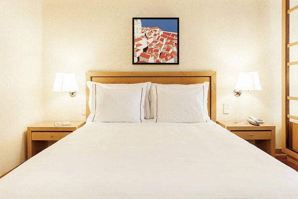 Hotel Roma - Wohnbeispiel Doppelzimmer Standard (Zimmercodierung DG1)