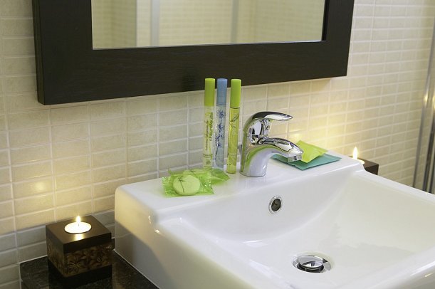 Hotel Lisboa - Beispiel Bad Doppelzimmer (Zimmercodierung DB1)