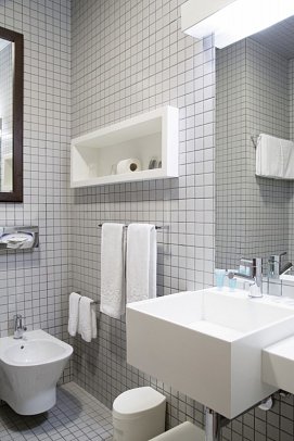 Hotel A.S. Lisboa - Beispiel Bad (Zimmercodierungen DB1, TB1 & DF1)