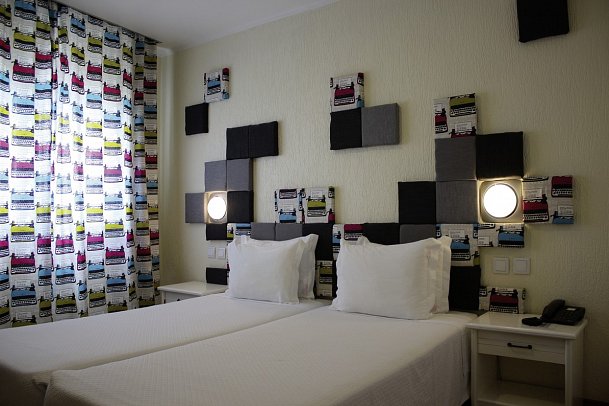 Hotel A.S. Lisboa - Wohnbeispiel Doppelzimmer Standard (Zimmercodierung DB1)