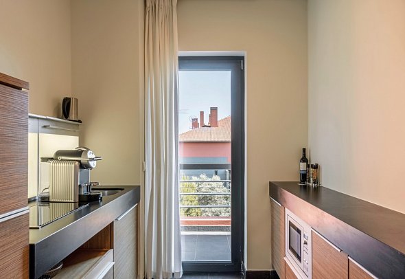Sheraton Cascais Resort - Beispiel Küche Suite (Zimmercodierungen WB1 & WD1)