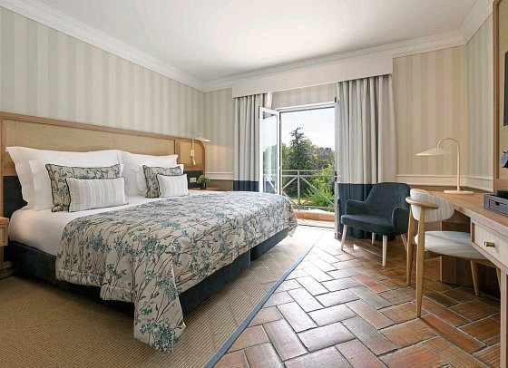 M'ar de Ar Muralhas - Wohnbeispiel Doppelzimmer Superior Classic Gartenblick (Zimmercodierung DSG)