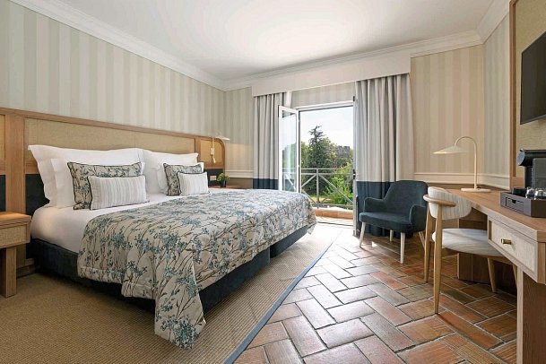 M'ar de Ar Muralhas - Wohnbeispiel Doppelzimmer Superior Classic Gartenblick (Zimmercodierung DSG)