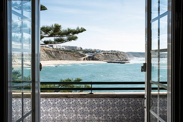 Vila Galé Ericeira - Beispiel Balkon Meerblick (Zimmercodierung D1M)