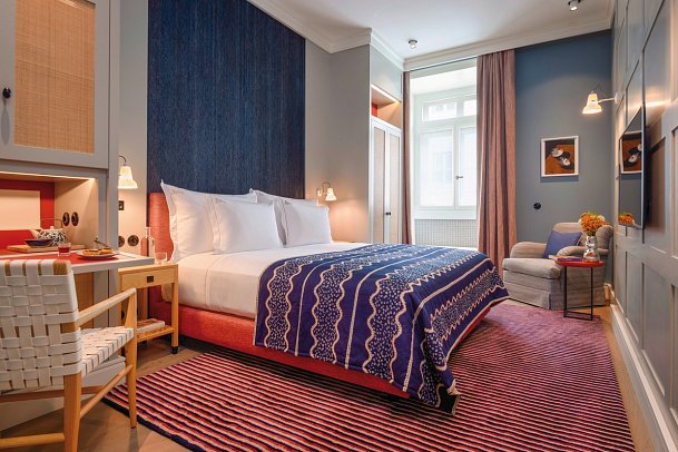 Bairro Alto Hotel - Wohnbeispiel Doppelzimmer Classic Chiado (Zimmercodierung DB1)