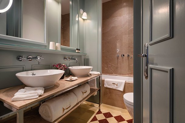 Bairro Alto Hotel - Beispiel Bad (Zimmercodierung DB1)